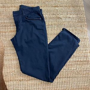 7 For All Mankind Men's Straight Jeans - Dark Blue